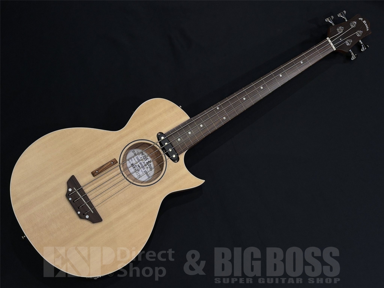 GrassRoots G-AC-BASS-FL / Natural Satin（新品/送料無料）【楽器検索