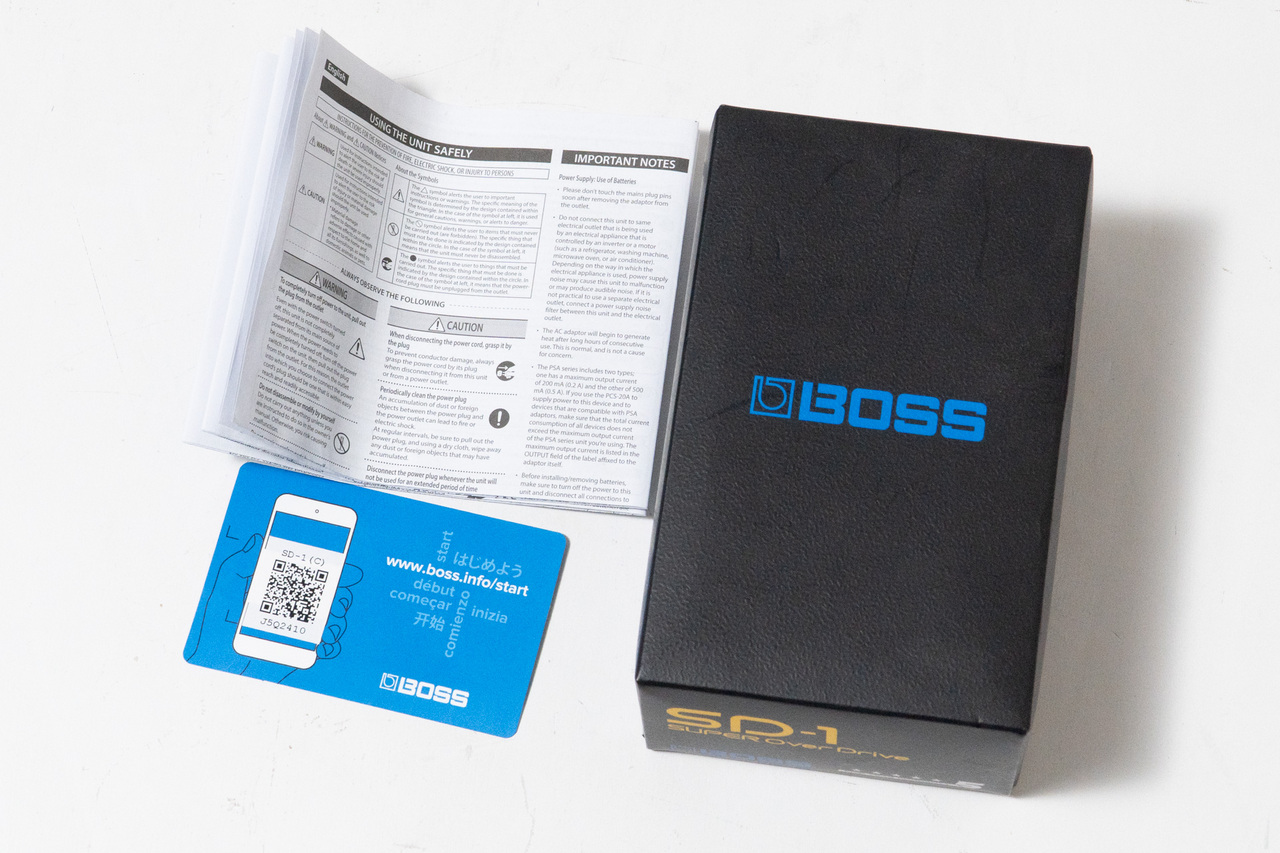BOSS SD-1 SUPER OverDrive【GIB横浜エフェクター館】（中古/送料無料