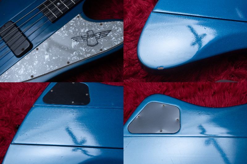 Gibson Thunderbird IV Limited Edition Sapphire Blue 2000 3.965kg