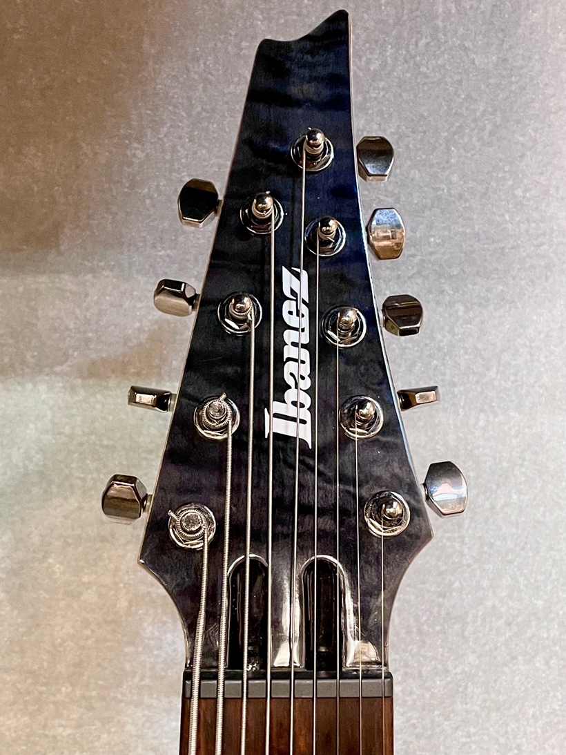 Ibanez RG9QM -BI Black Ice- 2014年製【9弦】（中古）【楽器検索