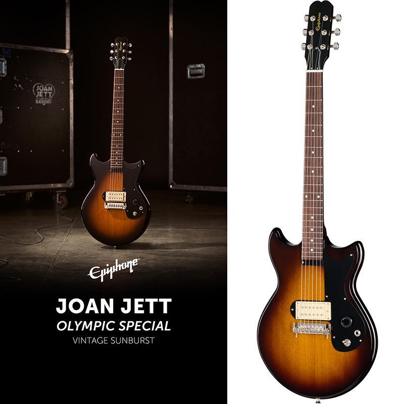 Epiphone Joan Jett Olympic Special (Vintage Sunburst)（新品