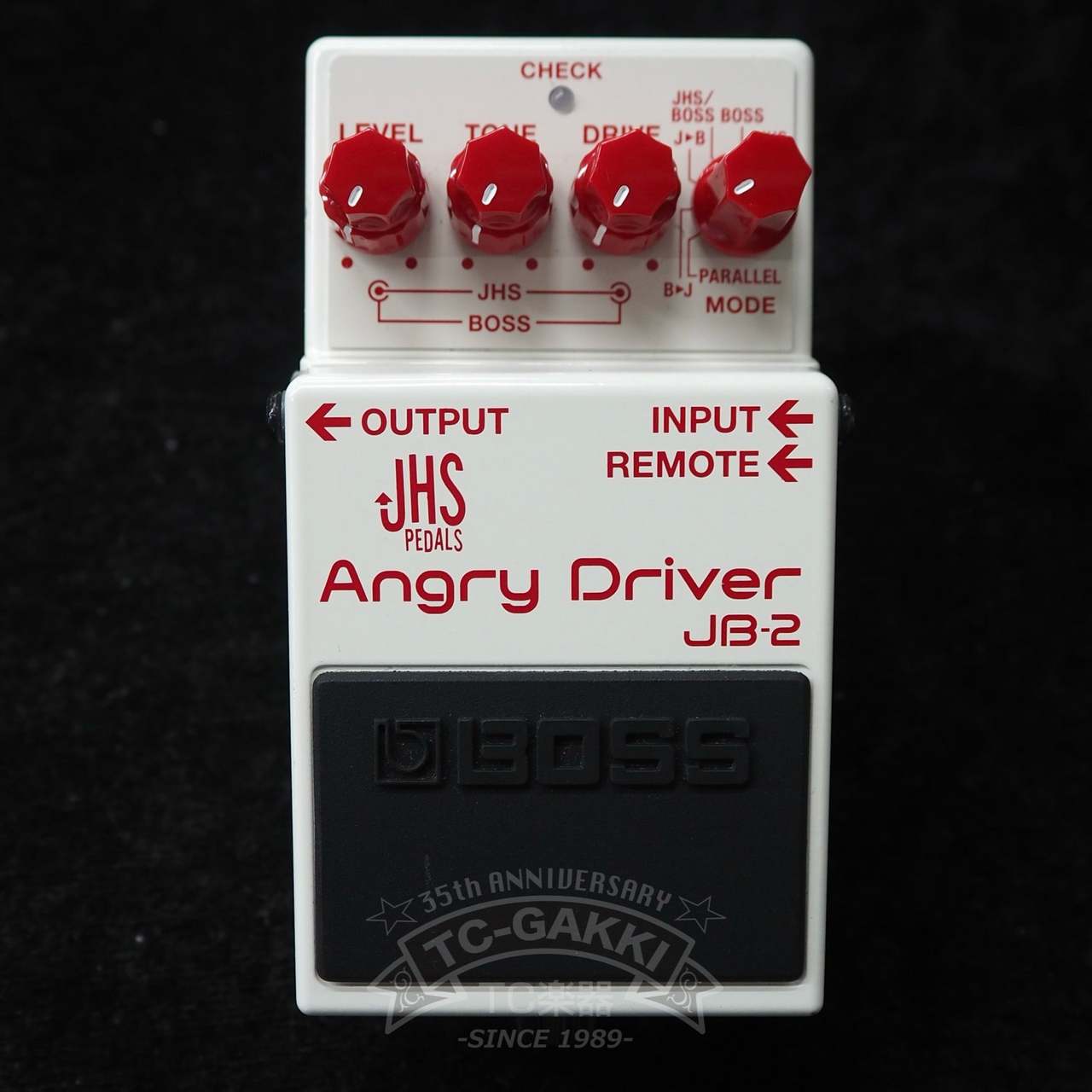 BOSS JB-2 Angry D （美品） BOSS JB-2 Angry Driver Overdrive Pedal