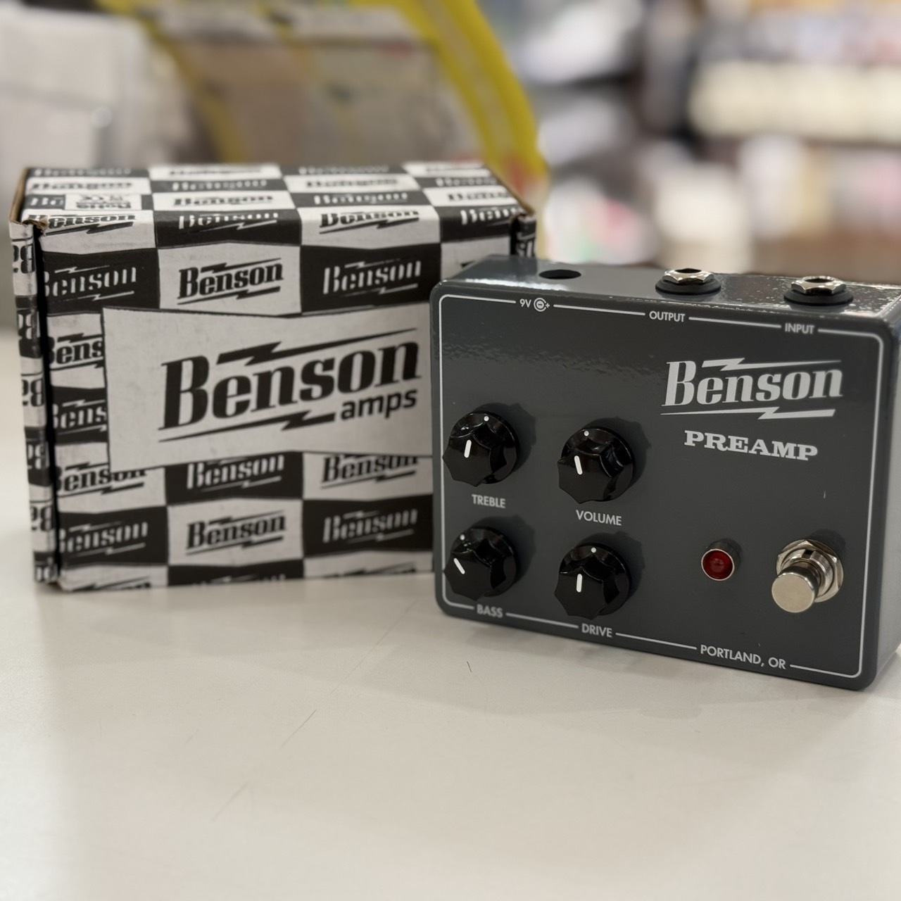 Benson preamp オーバードライブ