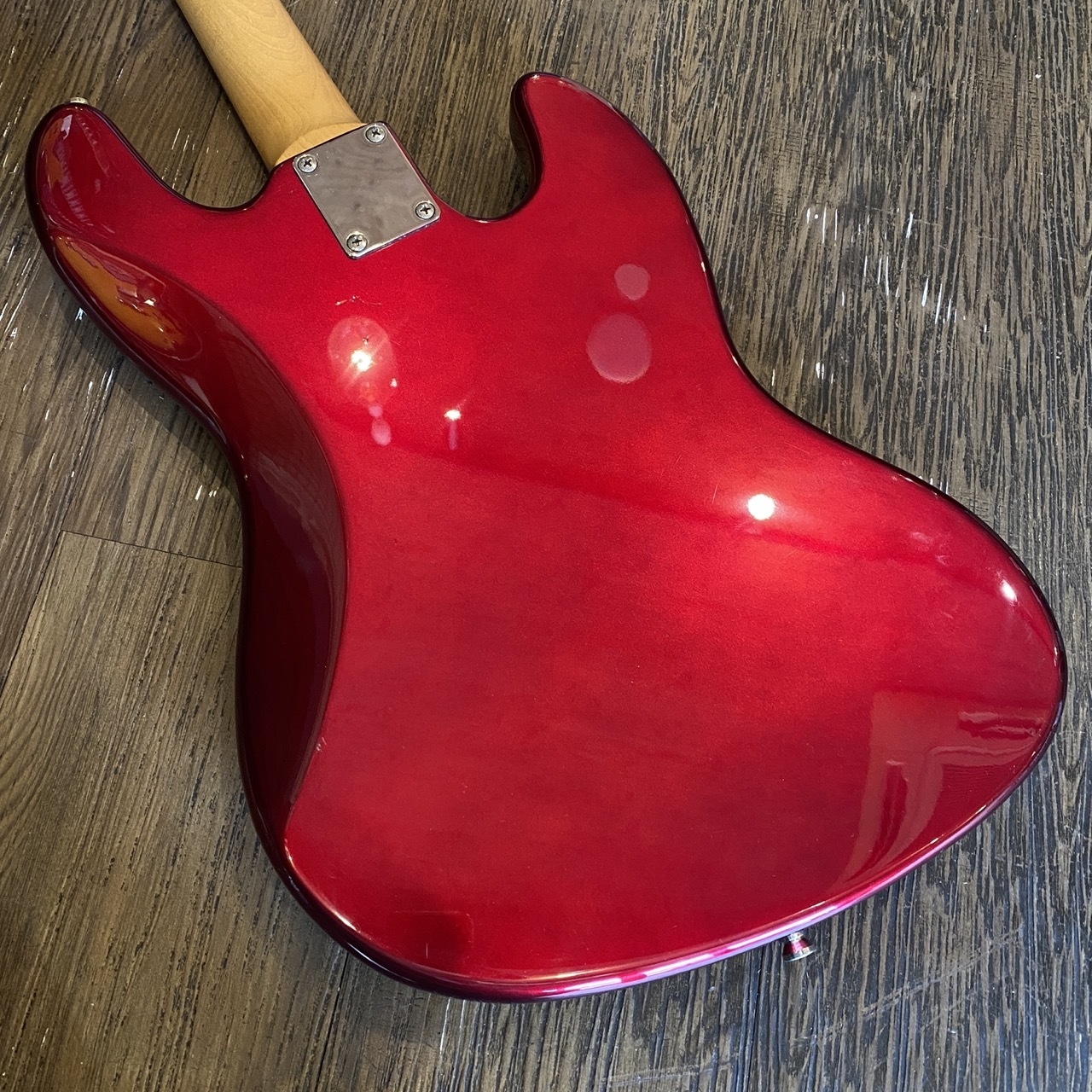 Used Aria Pro 2 Legend Bass Instrument Equipment Red Color