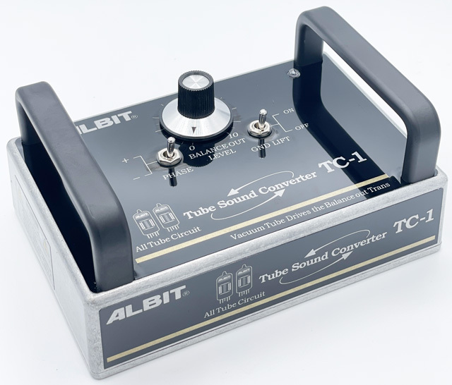 ALBIT TC-1 真空管サウンドコンバーター ALBIT TC-1 チューブサウンドを生み出す高品位ダイレクトボックス