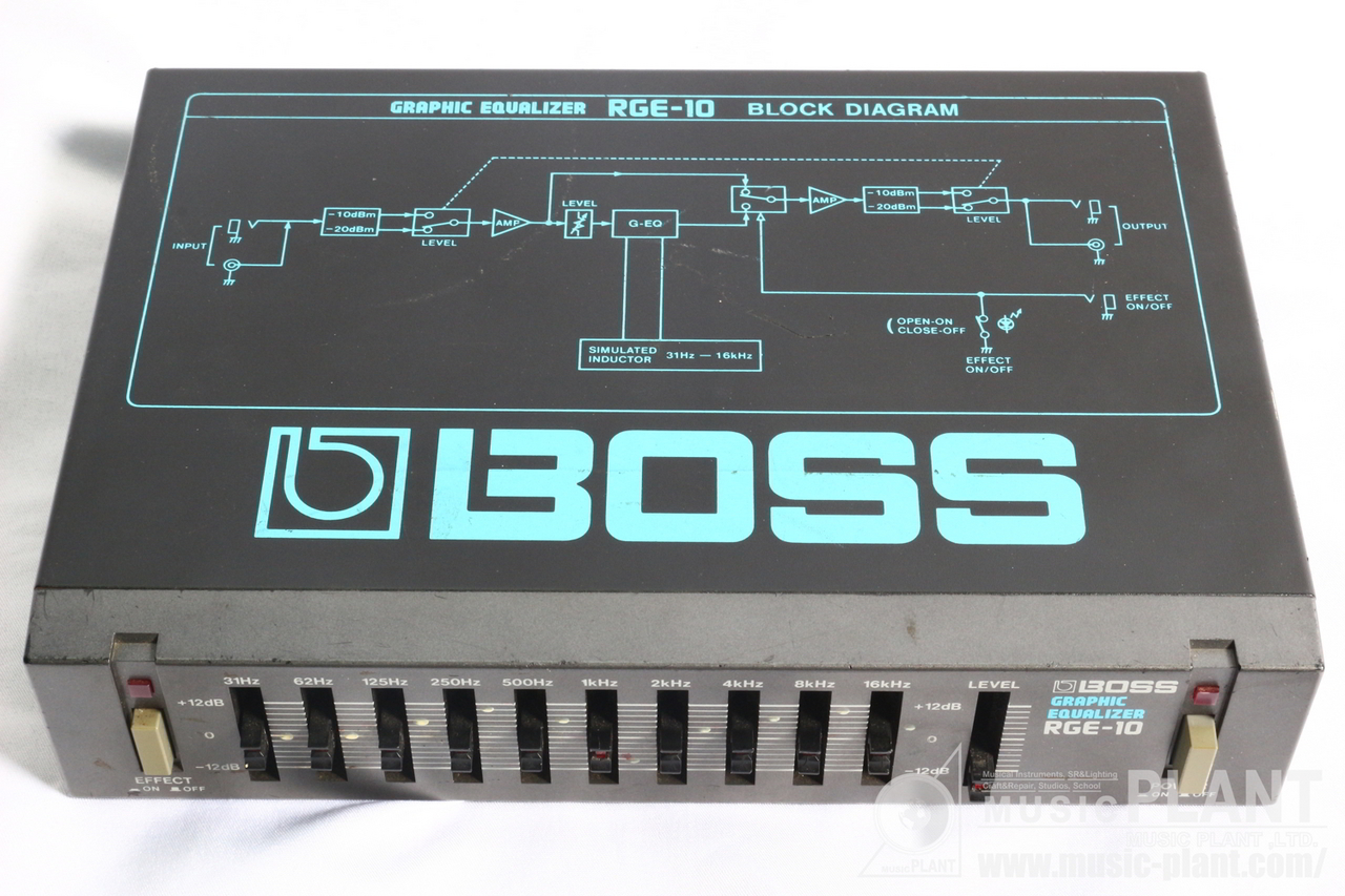 G*5様 BOSS RGE-10 グラフィックイコライザー G*5様 BOSS RGE-10 グラフィックイコライザー BOSS RGE-10
