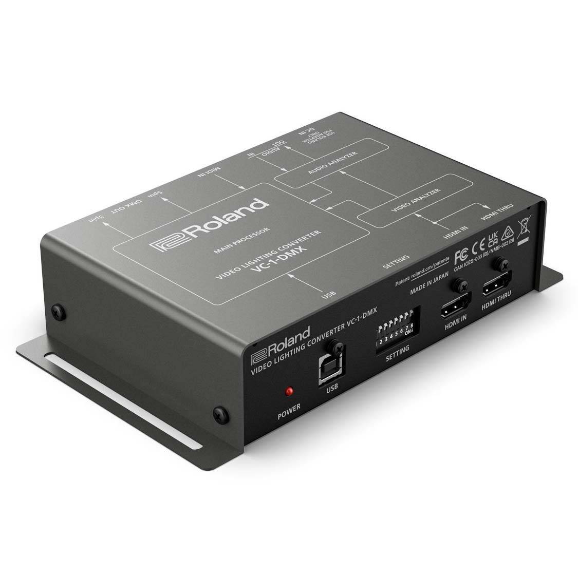 や*0様 Roland ローランド ビデオライティングコンバーター VC-1-D Roland VC-1-DMX ビデオライティングコンバーター（新品/送料無料