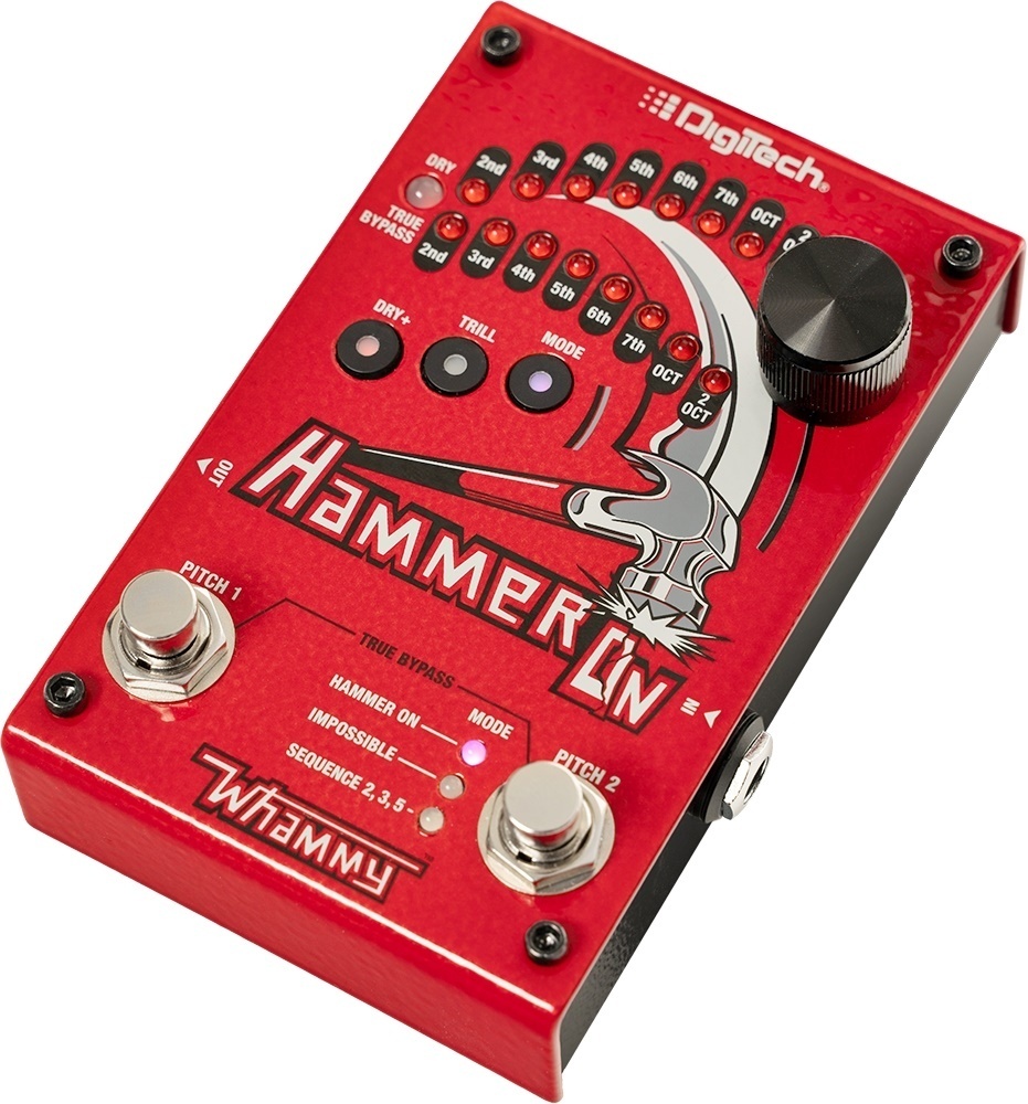DigiTech HammerOn【新感覚ピッチシフター】【Whammyシリーズ新製品