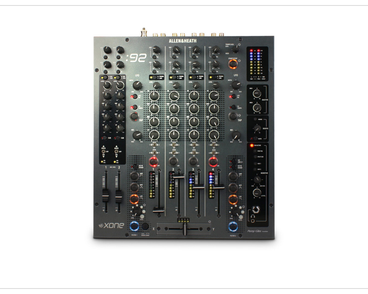 allen&heath xone:02 DJミキサー ALLEN&HEATH/DJミキサー/XONE:02 -DJ機材アナログレコード専門店
