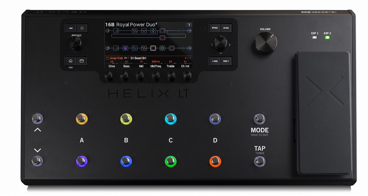 LINE6 Helix LT 付属品完備 有料IRデータ 豪華おまけ付きではご検討宜しくお願い致します