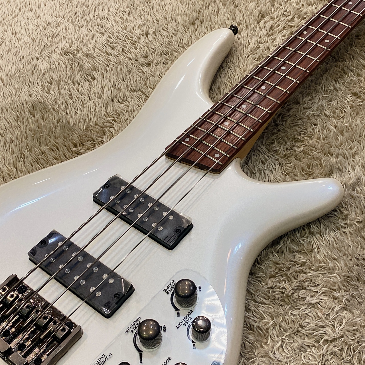 Ibanez SR300E PW (Pearl White)【アウトレット特価】（新品特価