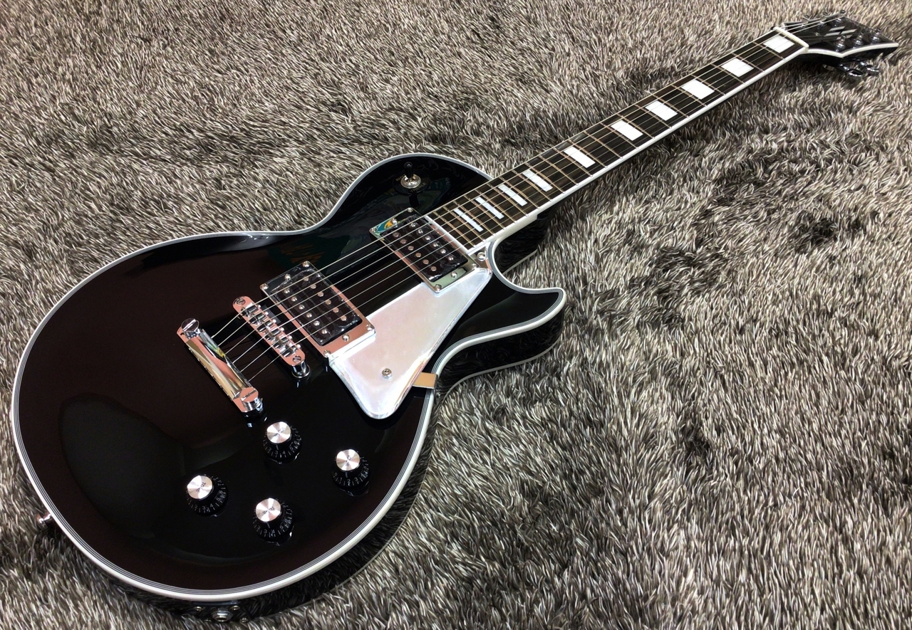 GrassRoots G-LP-CTM JS【黒カスタムに銀色パーツ&ミラーガードのJS