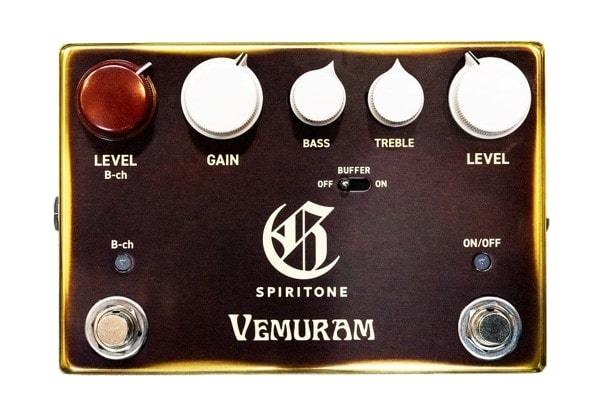 VEMURAM SPIRITONE Overdrive Char Signature ヴェムラム オーバー
