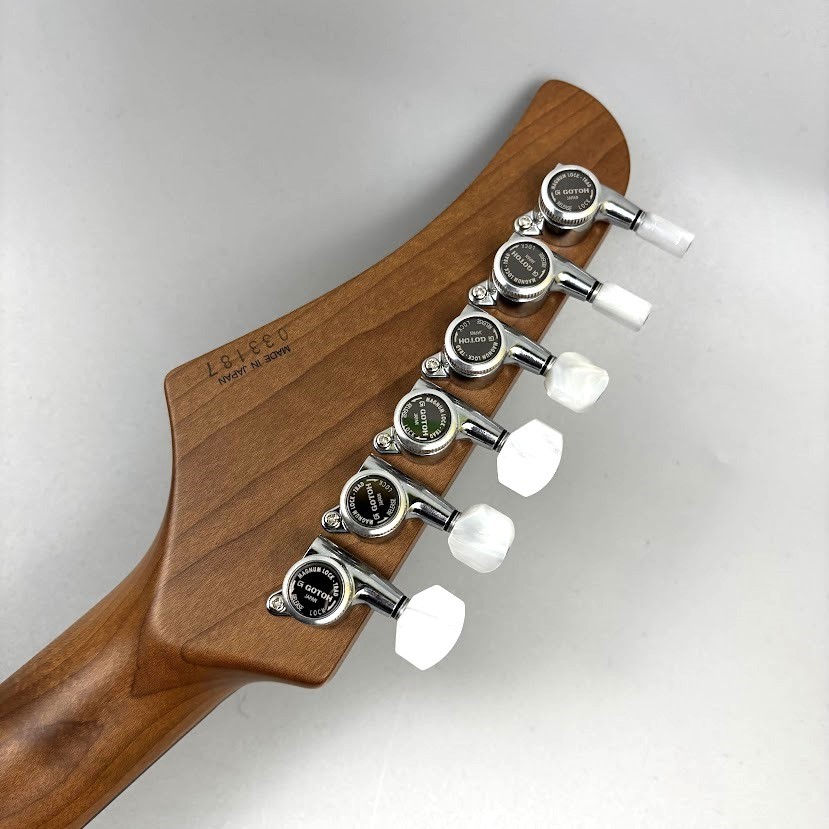 T's Guitars DST24 SOLID ASH SeethroughWhite ＃033187 3.19kg