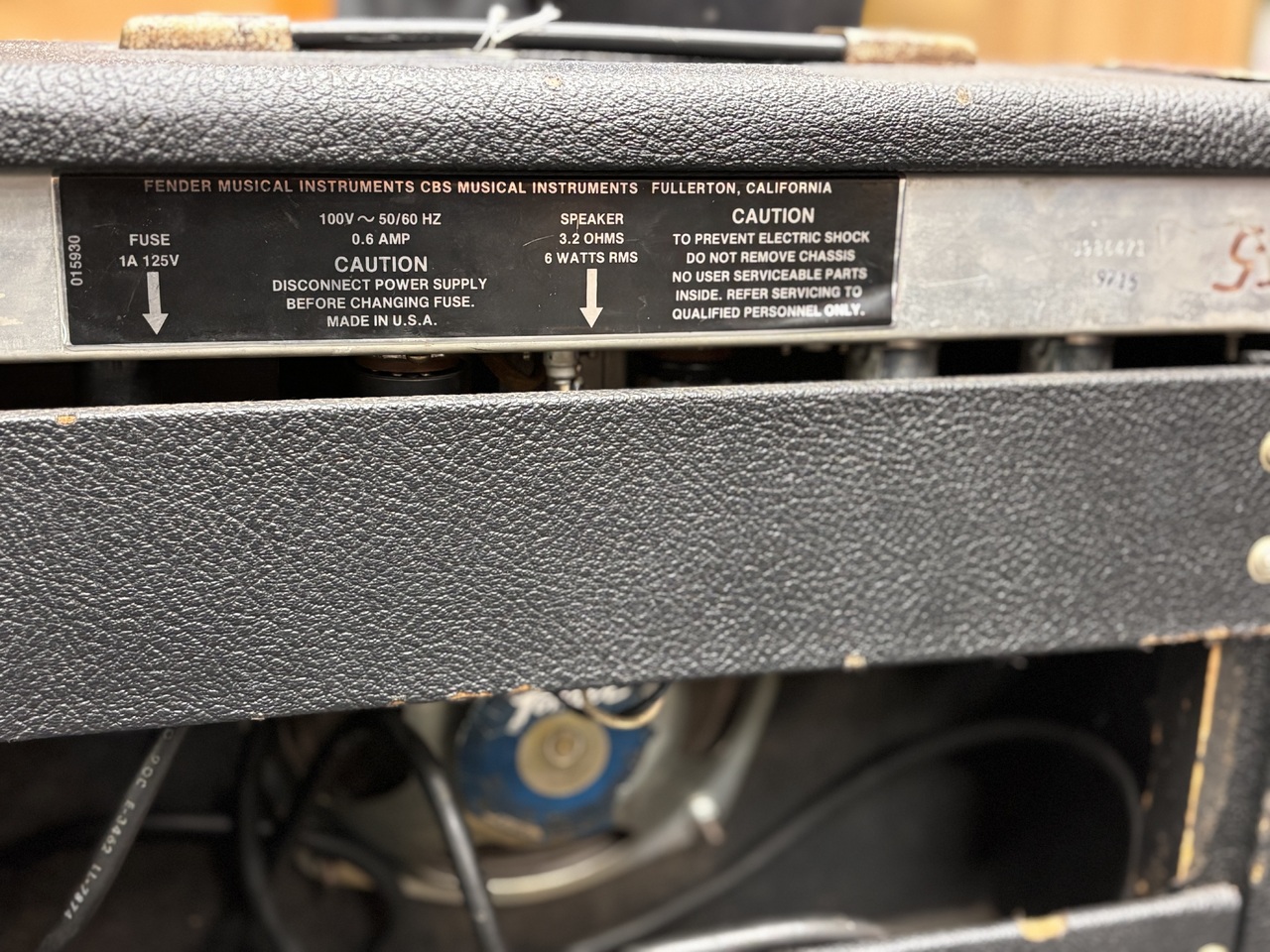 Fender Vibro Champ Silver Face 1979年 【Vintage!】（ビンテージ