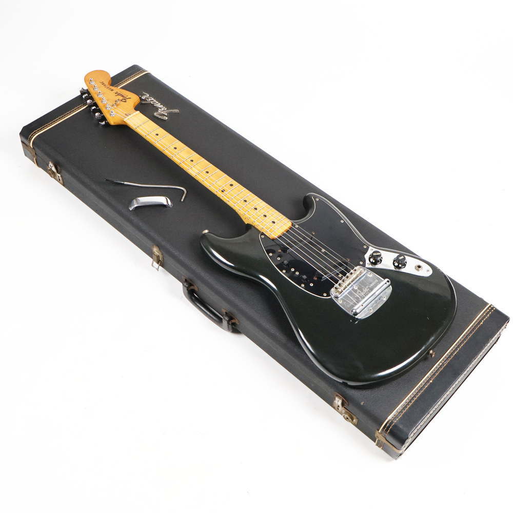 Fender 【中古】 Fender フェンダー Mustang Black ムスタング 1977年