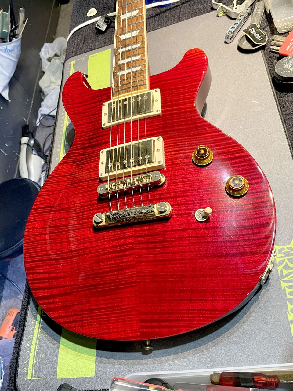 GibsonLes Paul Standard DC Plus -Trans Amber- 2002年製
