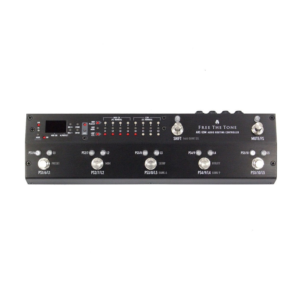Free The Tone Audio Routing Controller ARC-53M Black スイッチャー ...