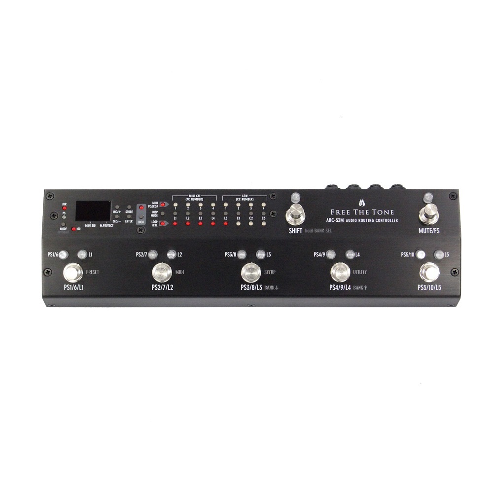 Free The Tone Audio Routing Controller ARC-53M Black  スイッチャー（新品/送料無料）【楽器検索デジマート】