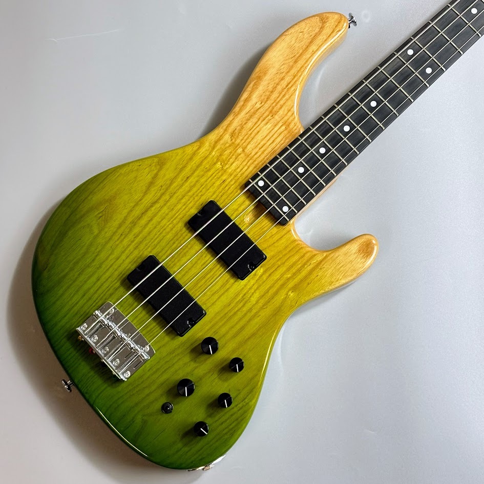 Bacchus 【中古】 TF4-STD-ASH/BW-G エレキベース アクティブ 日本製