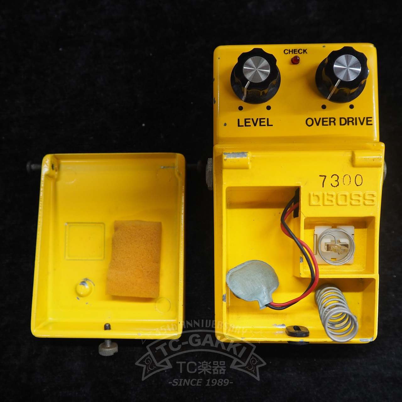 BOSS OD-1 Over Drive (Silver Screw/JAPAN/RC3403ADB/#7300