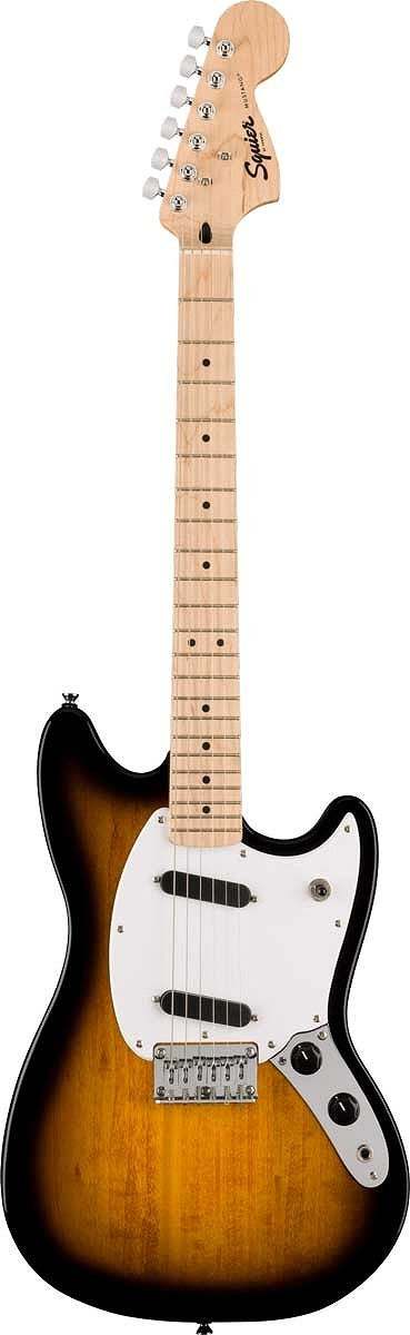 Squier by Fender Sonic Mustang Maple FB WH PG 2-Color Sunburst