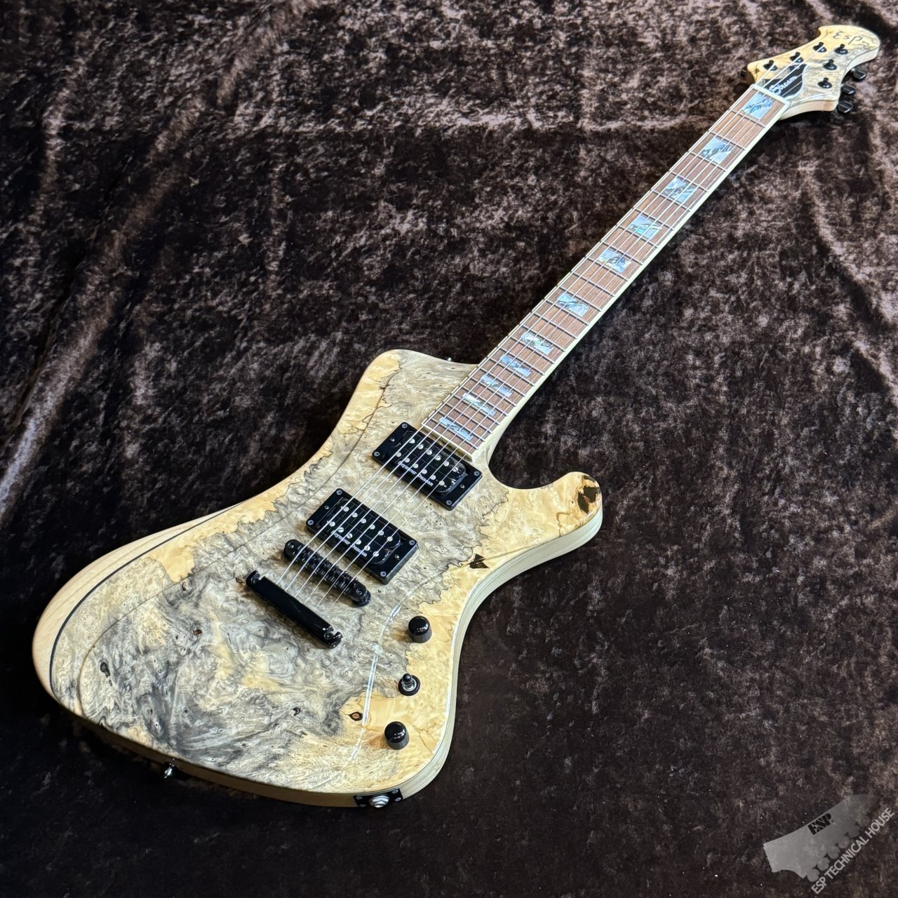 ESP STREAM-GT Custom Buckeye Burl