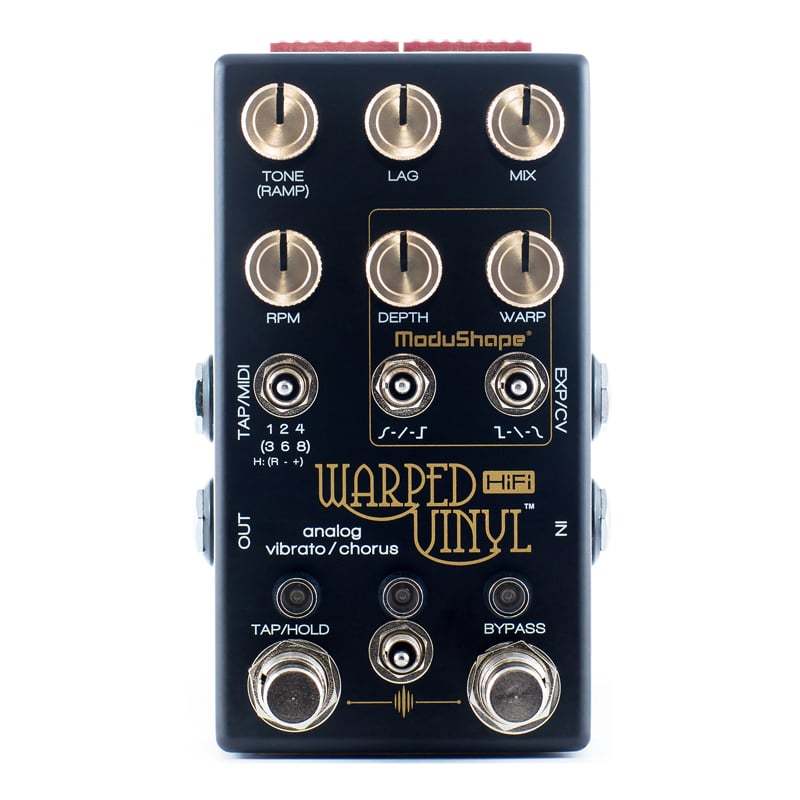 Chase Bliss Audio WARPED VINYL HiFi Analog Vibrato / Chorus【渋谷