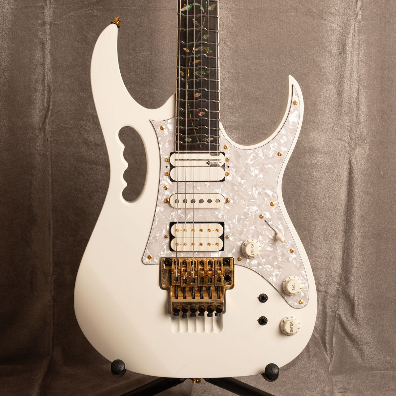Ibanez JEM7V-WH Sustainer Mod with Texas Guitars TT Neck（中古