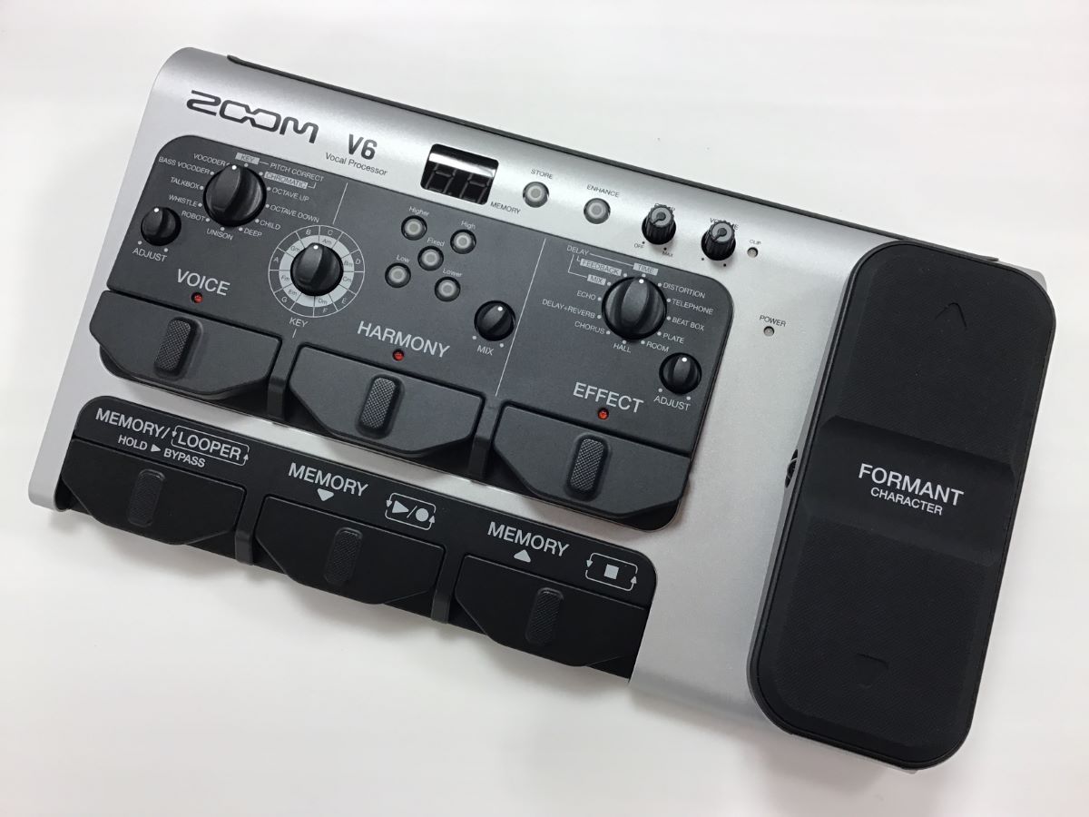 ZOOM V6 + エフェクターボード付【各種書類込】値引き有 