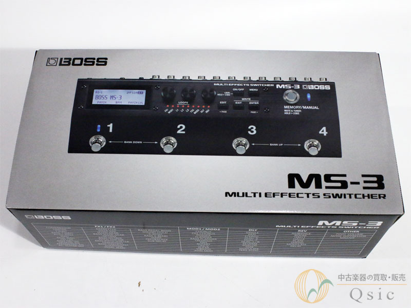 BOSS MS-3 Multi Effects Switcher 2025年製 [XL500]【神戸店在庫