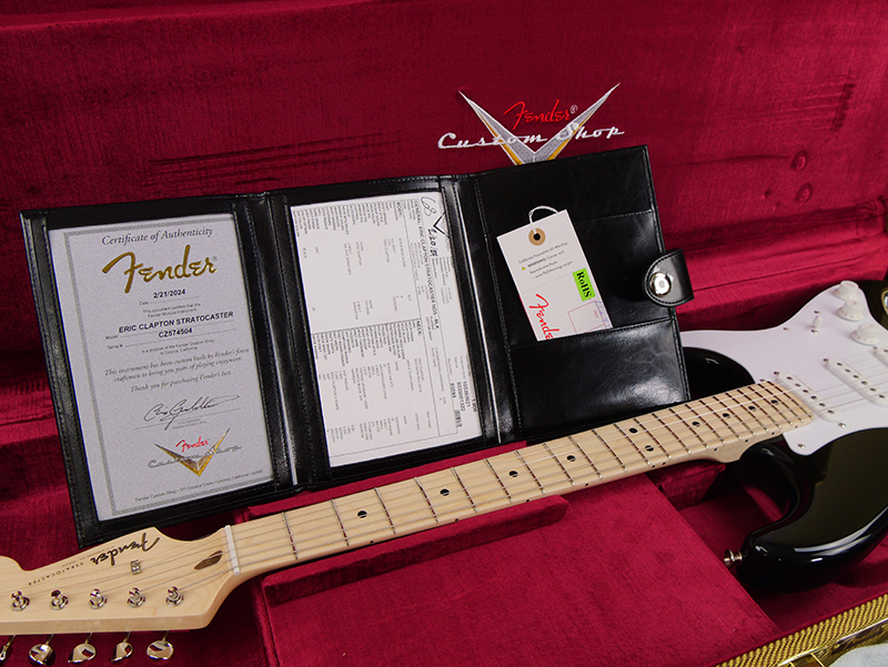 ストラトキャスター　エリッククラプトン仕様　１台限り Fender Custom Shop Eric Clapton Signature Stratocaste (Black