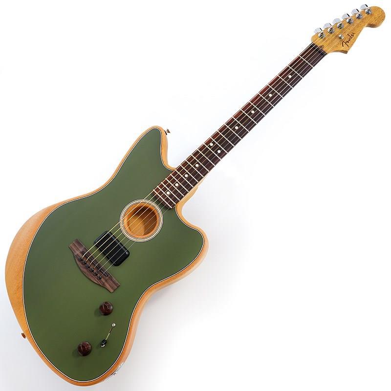 Fender Acoustics Acoustasonic Player Jazzmaster (Antique Olive