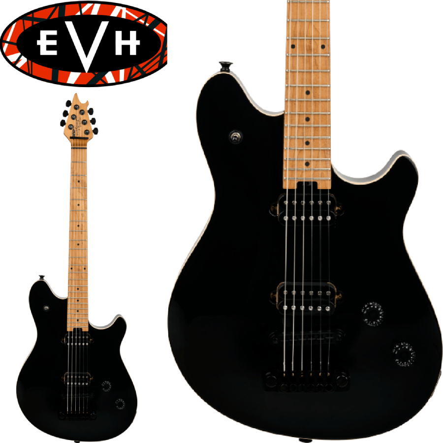 EVH Wolfgang Special Baked Maple TOM -Gloss Black-【ローン金利0