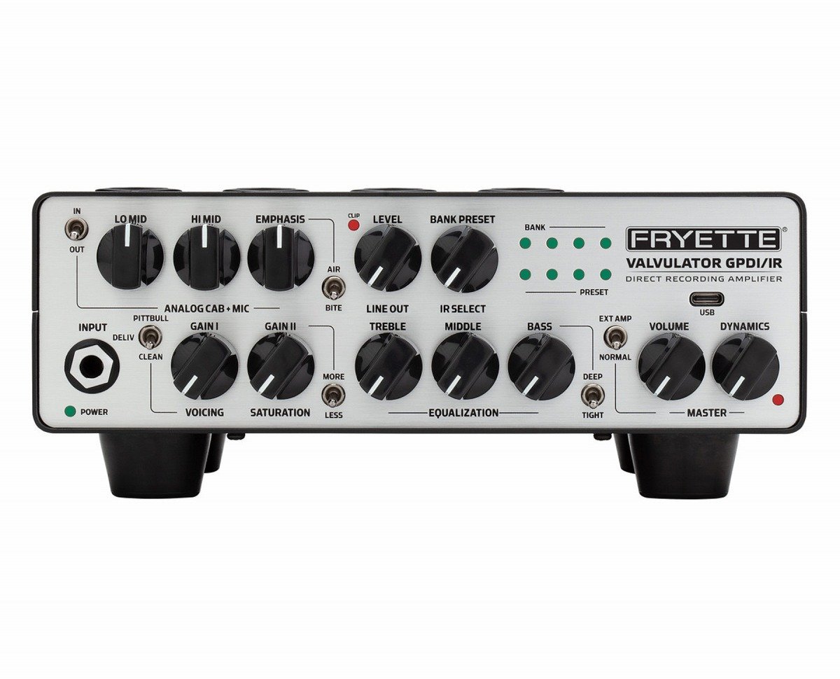 FRYETTE Valvulator GPDI/IR フライエット 真空管ヘッドアンプ CAB +