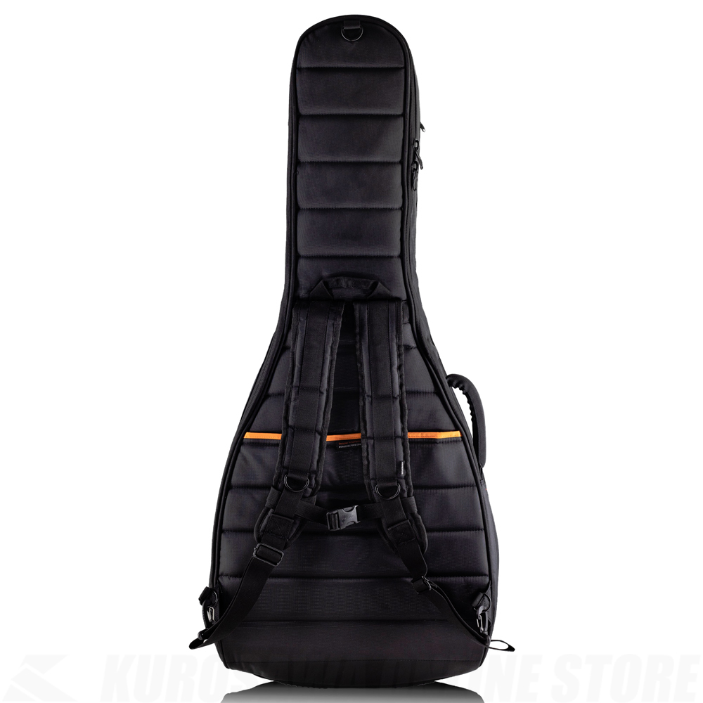 MONO M80-2H-BLK -Classic Dual Semi-Hollow Guitar Case, Black