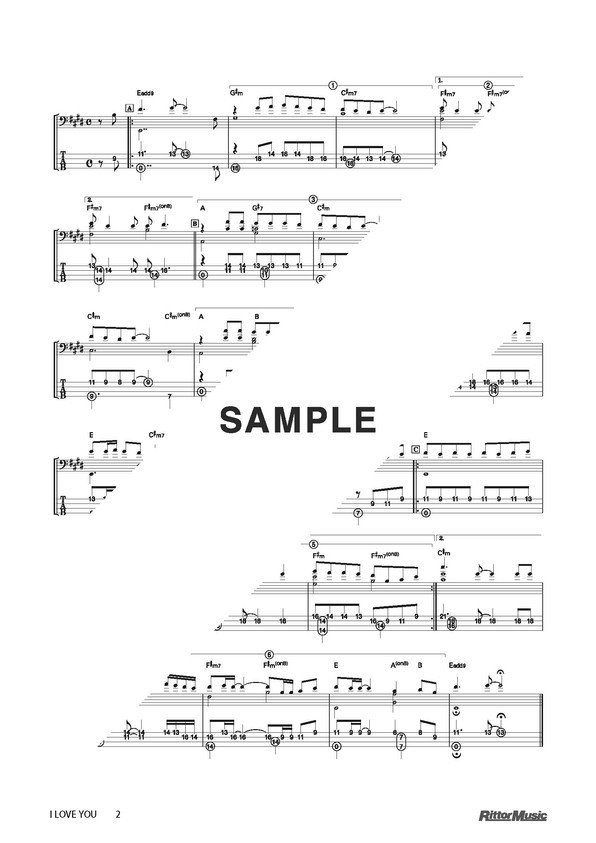 尾崎豊 I LOVE YOU 楽譜デザイン オルゴール（レア） 尾崎豊 I LOVE