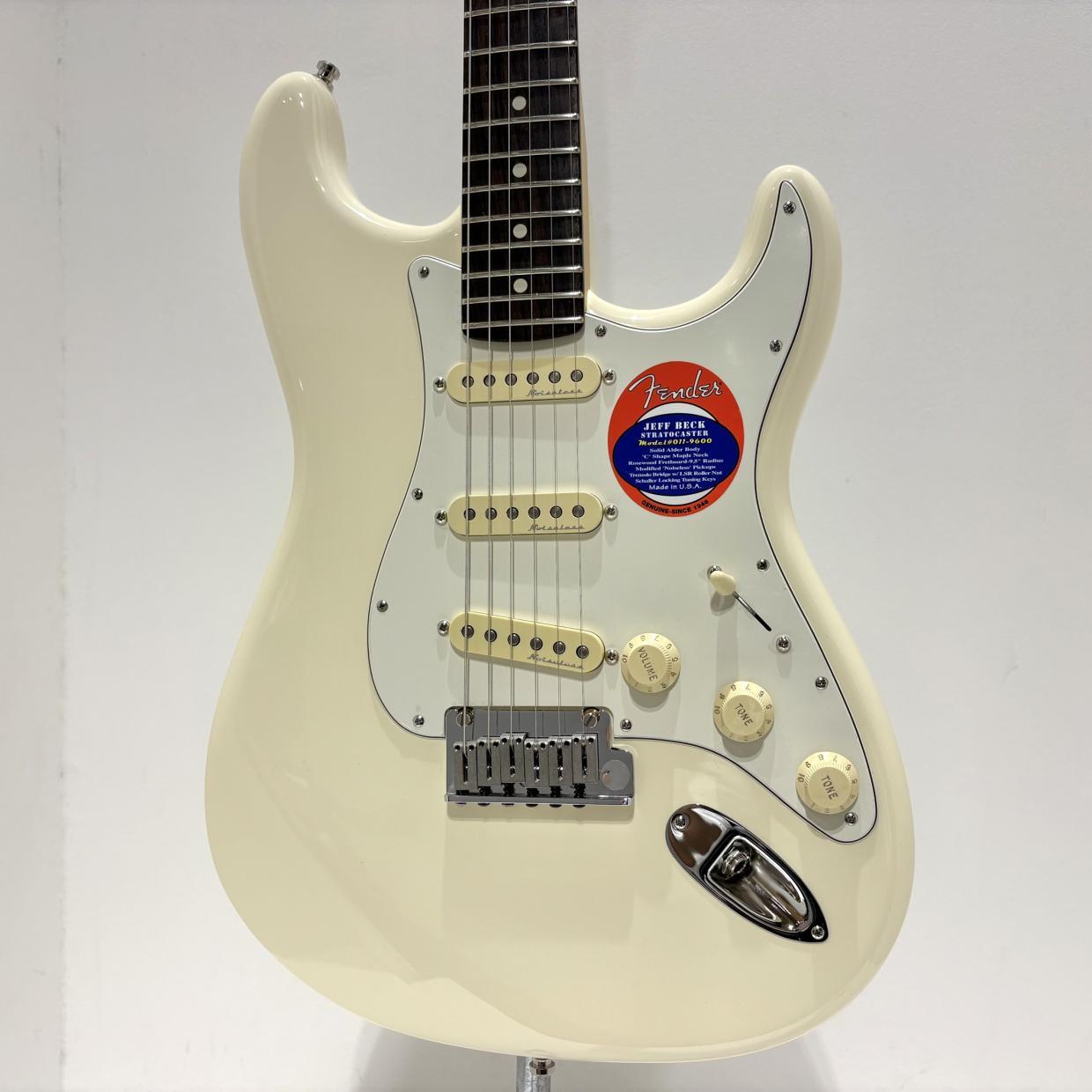 Fender Jeff Beck Stratocaster / Olympic White（新品/送料無料