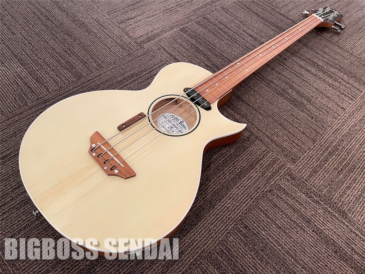 GrassRoots G-AC-BASS-FL #Natural Satin【ご注文承り中】（新品/送料