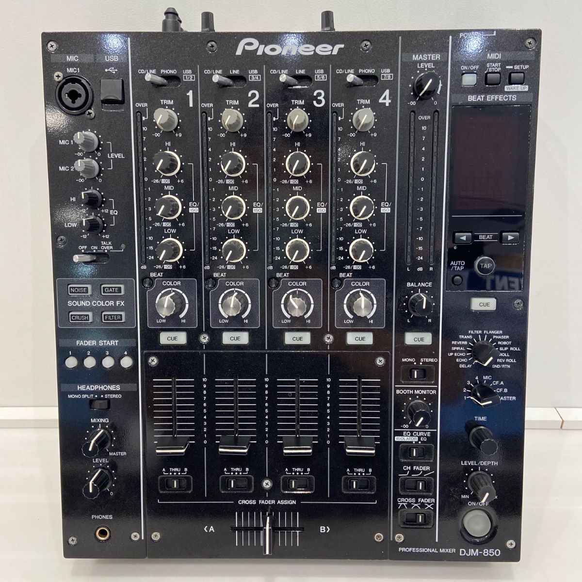 Pioneer DJM-850-K DJミキサー 4CH（中古/送料無料）【楽器検索