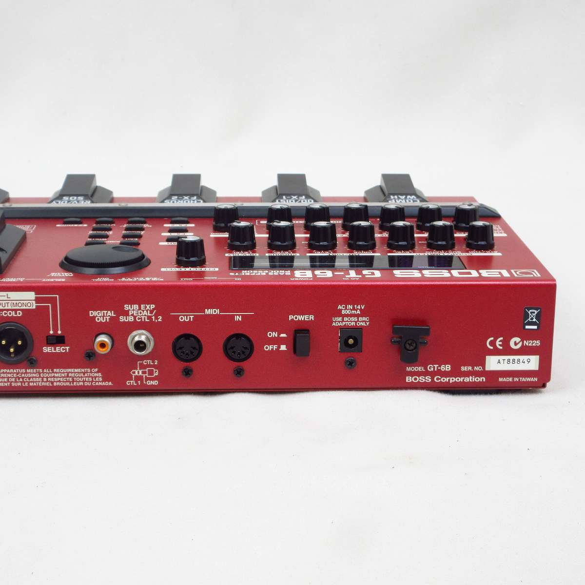 BOSS GT-6B Bass Effects Processor ベース用 マルチエフェクター