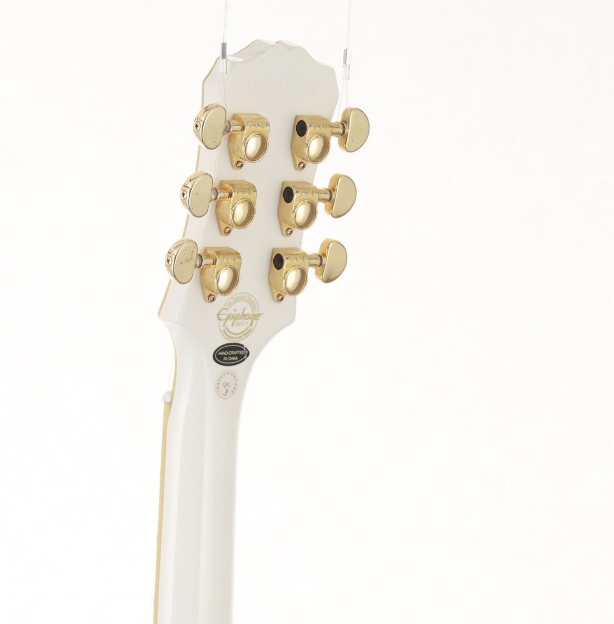 ギター Epiphone Bjorn Gelotte Les Paul Custom Epiphone BJORN GELOTTE Les Paul Custom White 【御茶ノ水本店