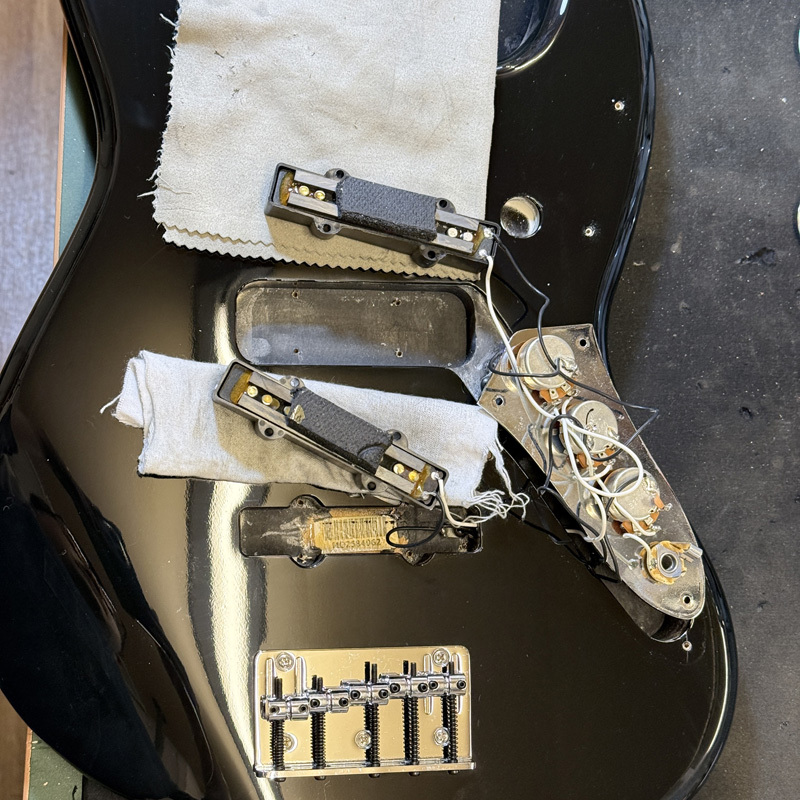 Fender Mexico Standard Jazz Bass Ⅴ TINT BLK 2011（中古）【楽器