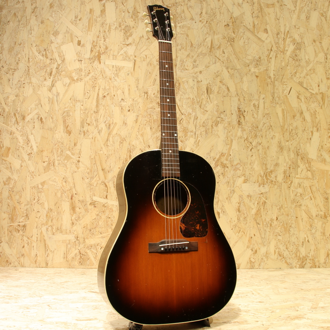 ギブソン、ビンテージ、Ｊ45/50、ピックアップ、純正ハードケース付き Gibson 50s J-45 Original Ebony【現物画像・2024年製】 ギブソン