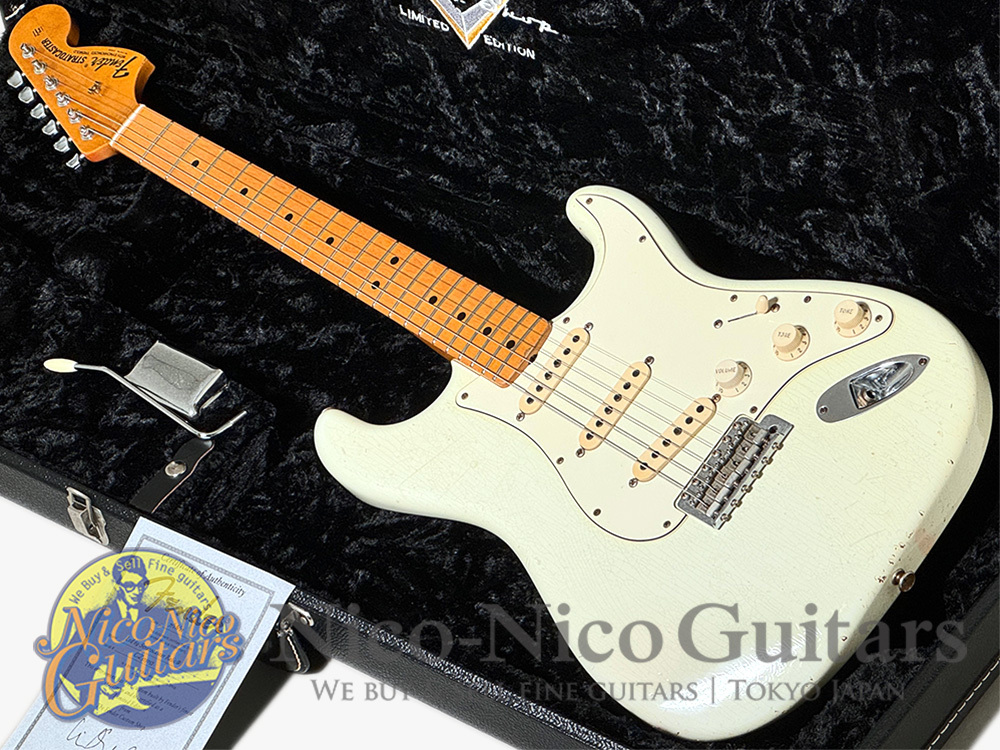 ストラトキャスター ESP fender stratocaster レリック Squier by Fender ストラトキャスター レリック｜Yahoo!フリマ