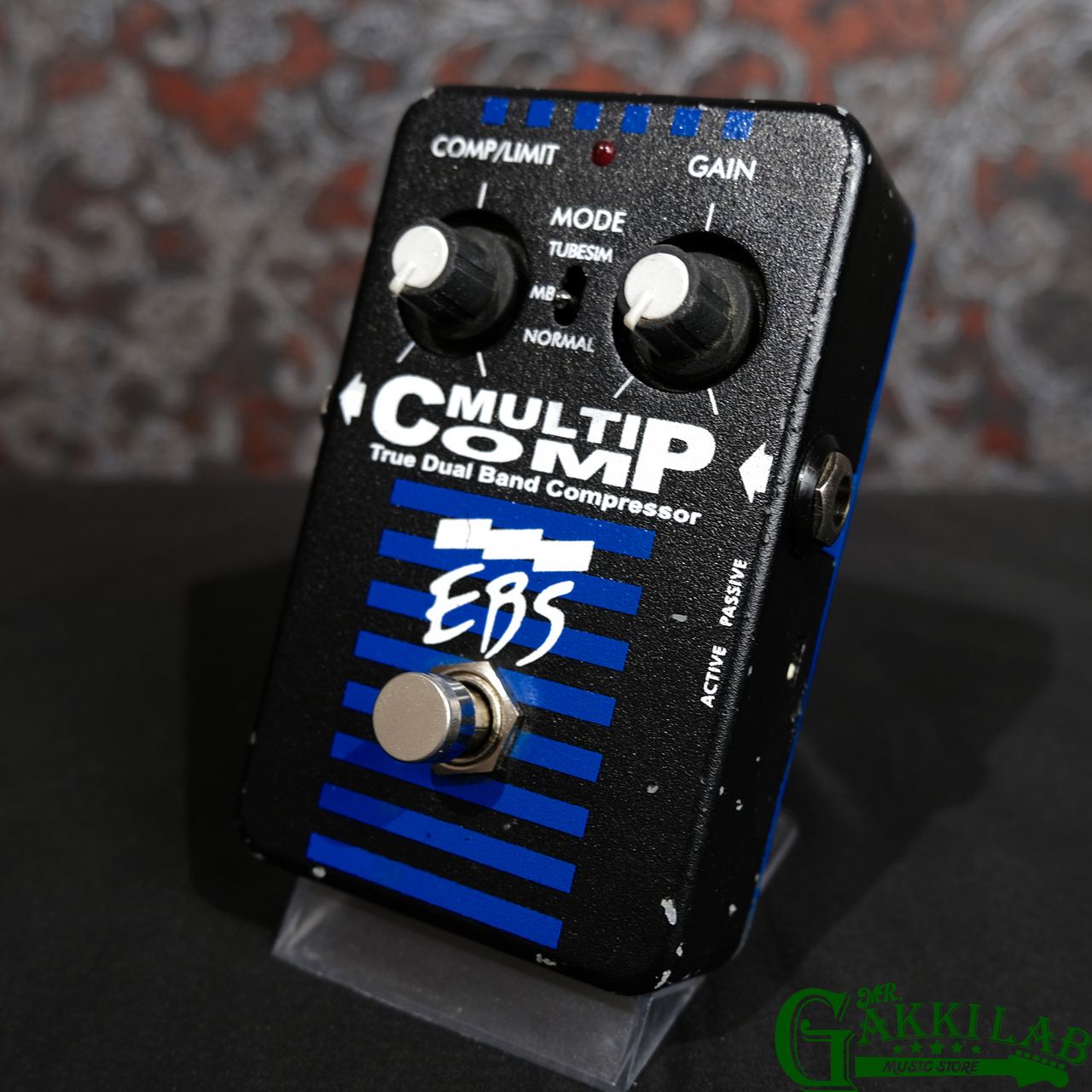 ベース EBS multi comp Ebs MultiComp Blue Label Compressor, sustain & noise gate effect