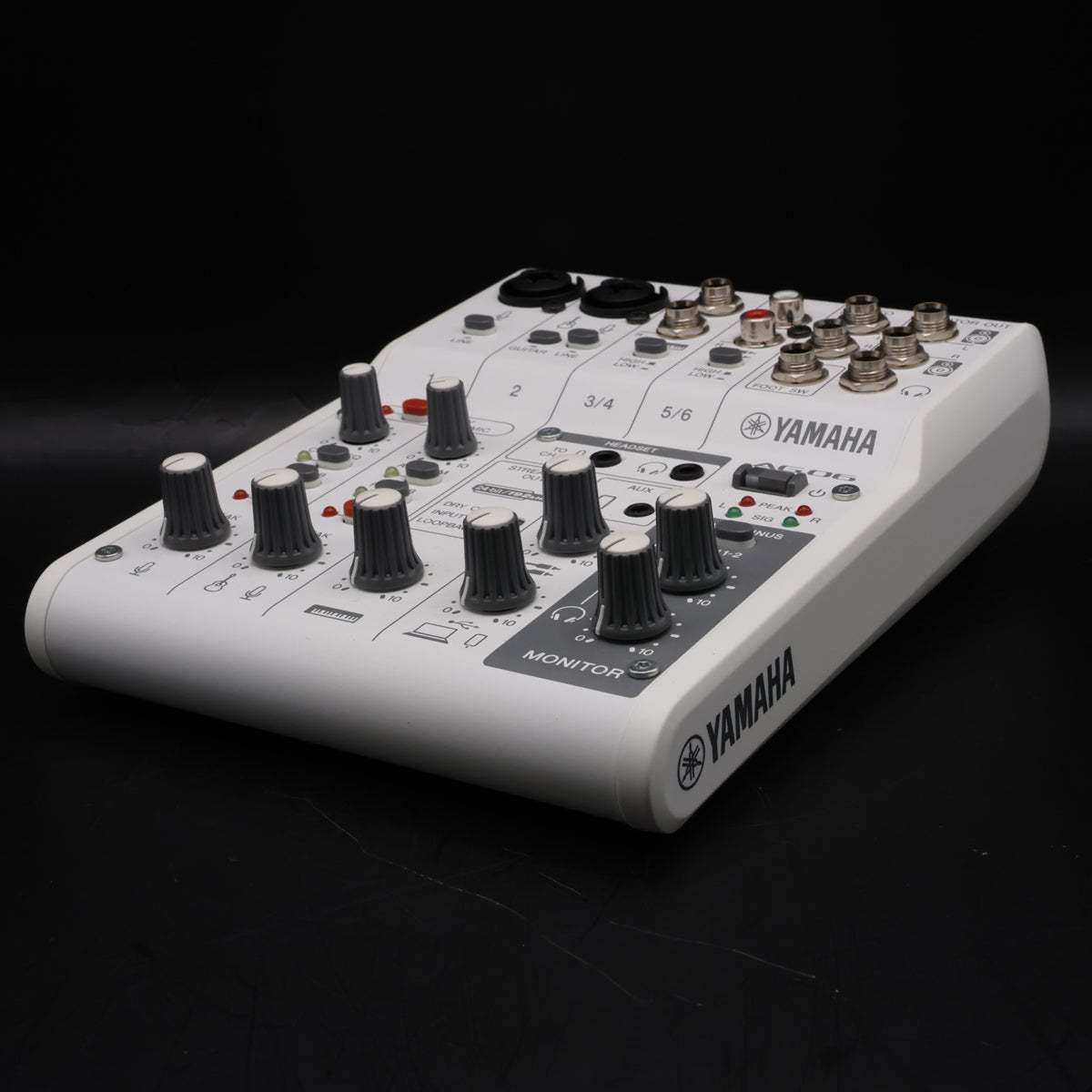 YAMAHA AG06MK2 WH ライブ配信ミキサー 【福岡店】（中古）【楽器検索