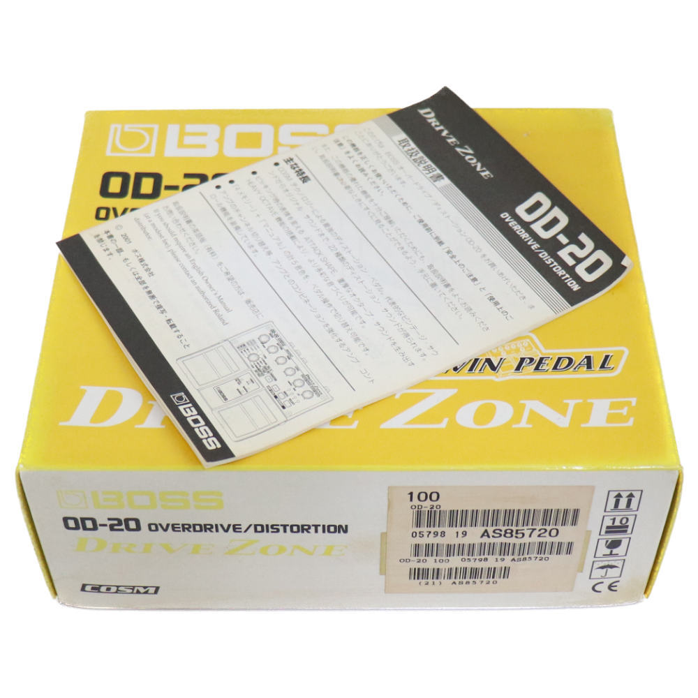 BOSS 【中古】 オーバードライブ ディストーション BOSS OD-20