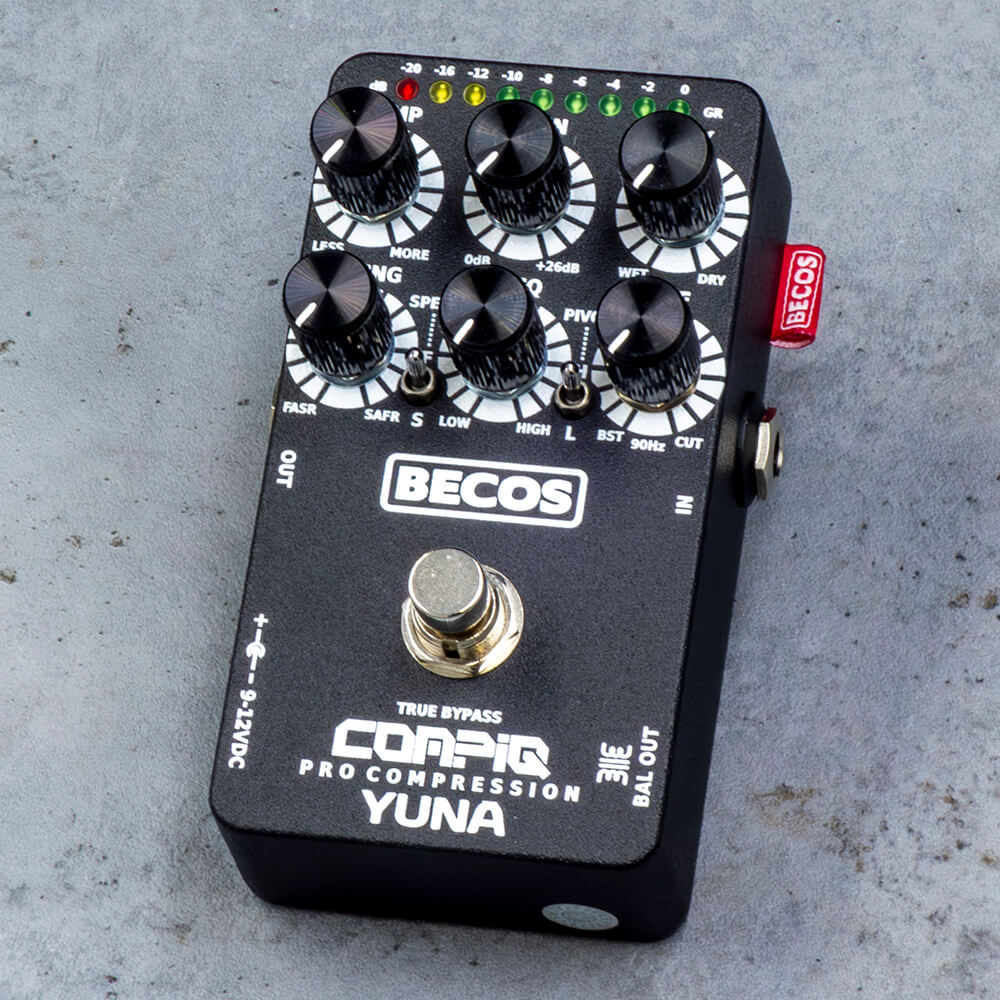 Becos Fx CompIQ Pro Compressor コンプレッサー Quick Hit: Becos CompIQ Pro Compressor Review - Premier Guitar