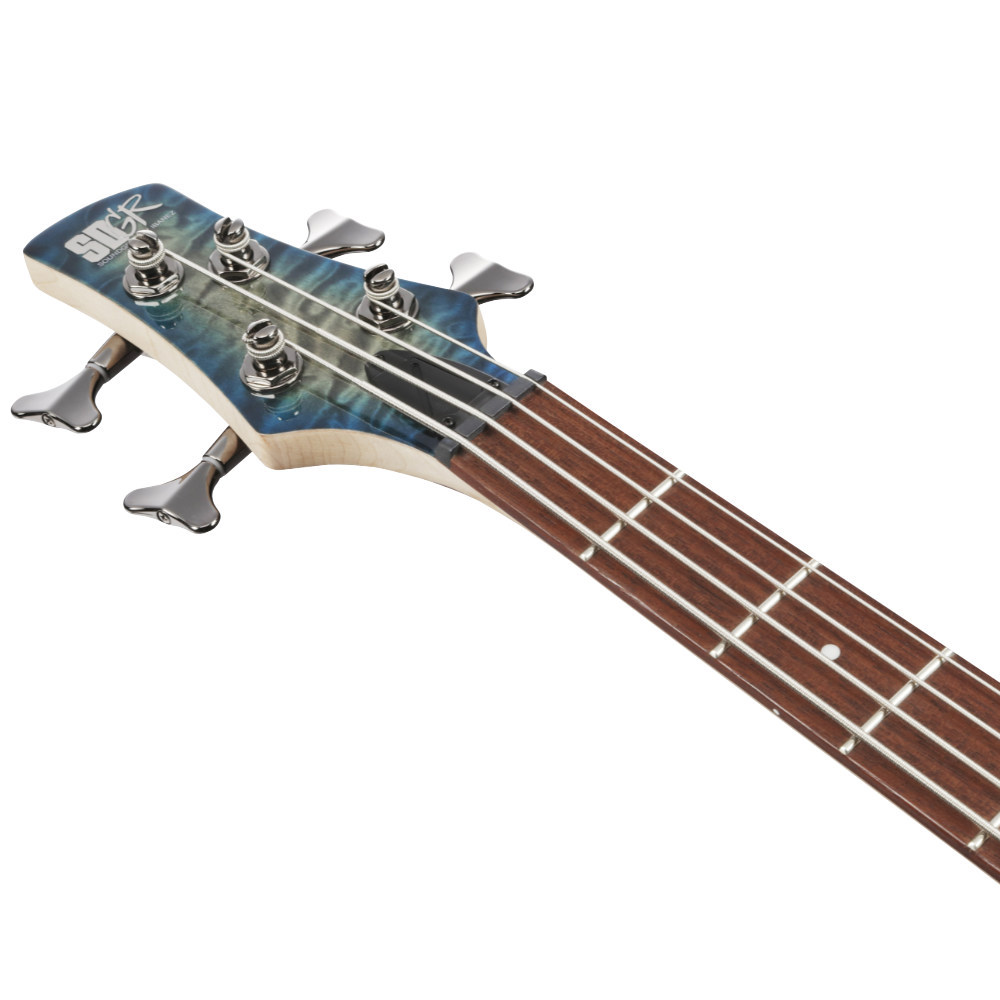 Ibanez アイバニーズ SR400EQM-SCB Stained Cosmic Blue Starburst